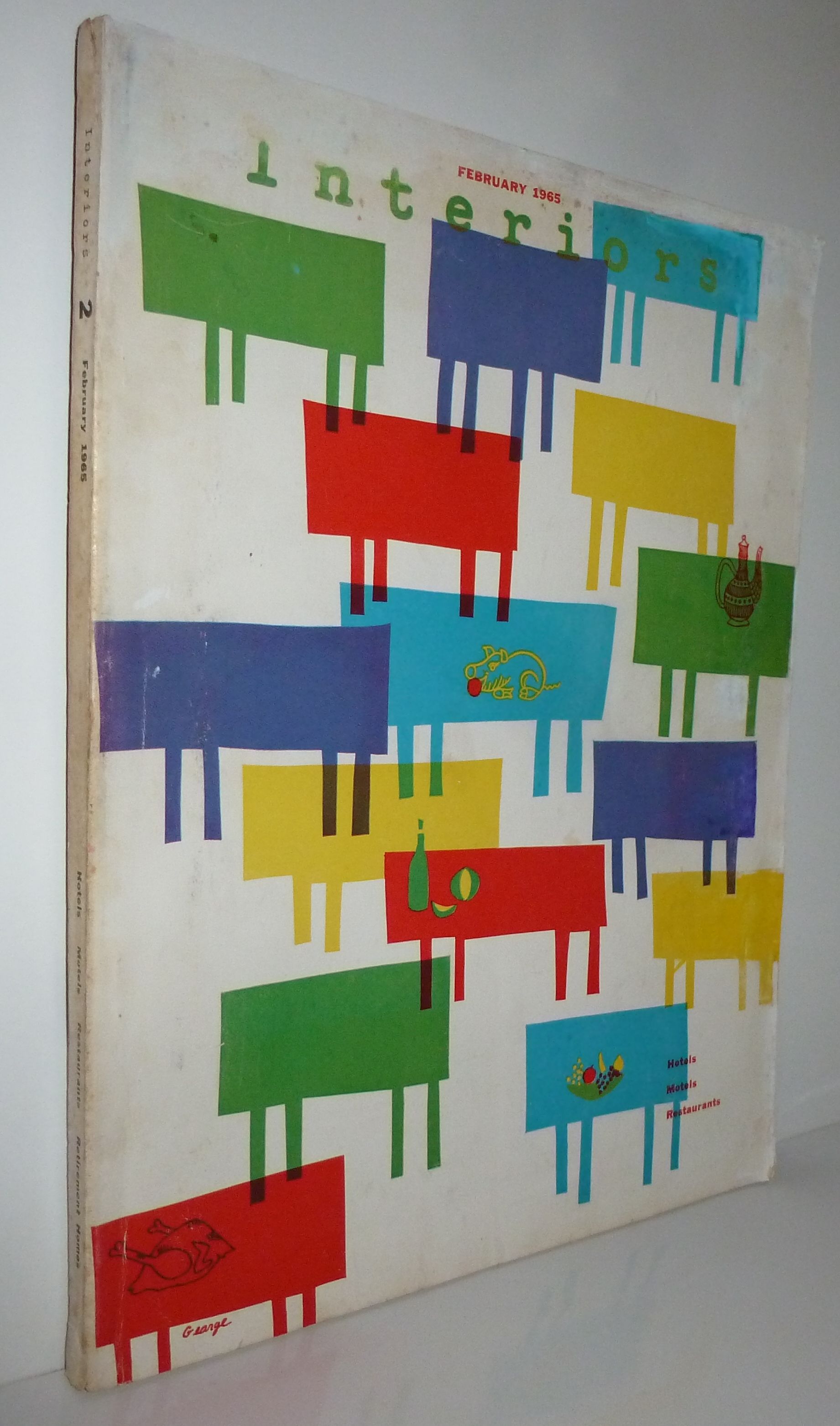Interiors. Volume CXXIV, n. 7, February 1965