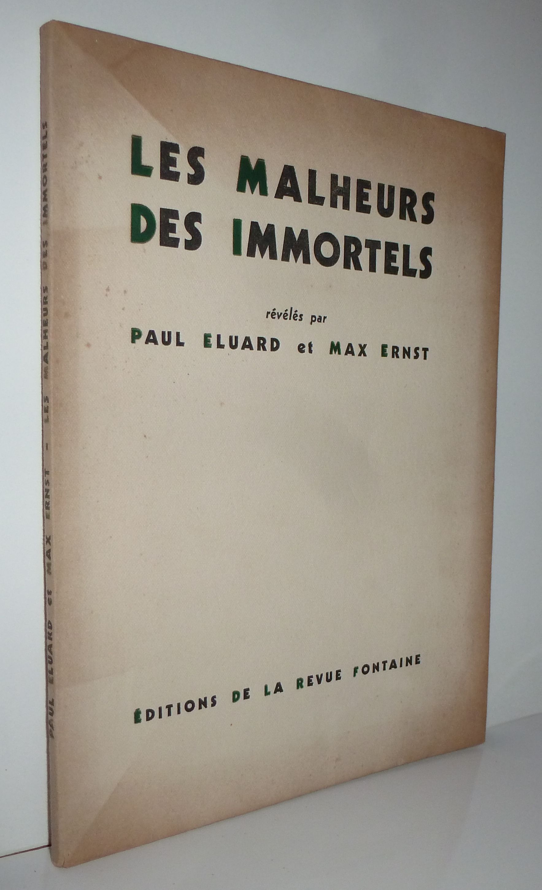 Les Malheurs des Immortels